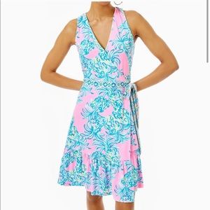 Lilly Pulitzer Misha Sleeveless Wrap Dress